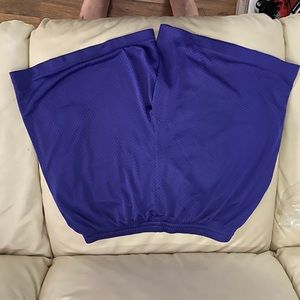 Purple Reebok Athletic Shorts